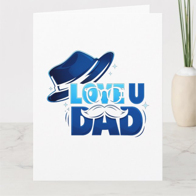 father's day karte (Vorderseite)