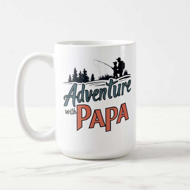 Father's Day mug, The Best gift for papa Kaffeetasse (Links)