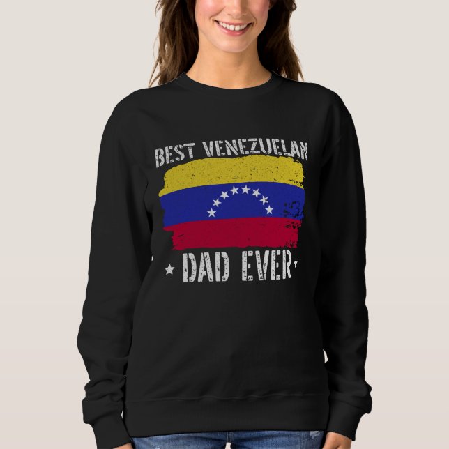 Fathers Day Papa Best Dad Ever Fatherhood Daddy  1 Sweatshirt (Vorderseite)