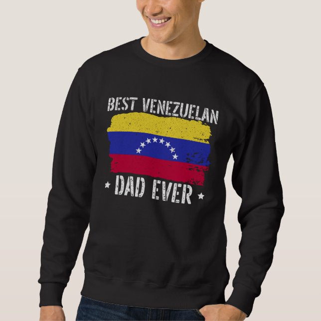 Fathers Day Papa Best Dad Ever Fatherhood Daddy  1 Sweatshirt (Vorderseite)