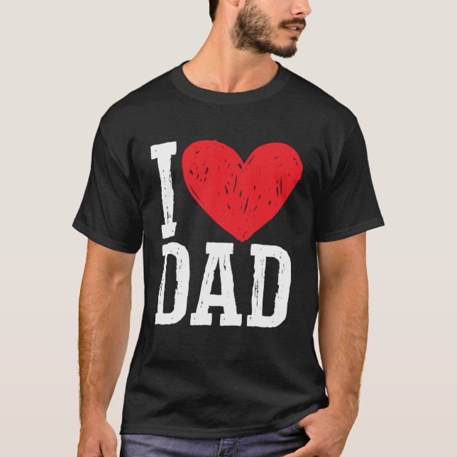 Fathers Day Papa Best Dad Ever Fatherhood Daddy  1 T-Shirt (Vorderseite)