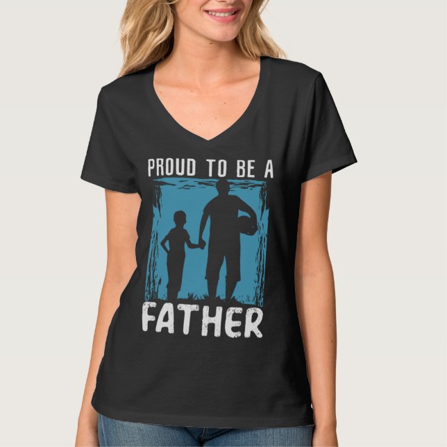 Fathers Day Papa Best Dad Ever Fatherhood Daddy  2 T-Shirt (Vorderseite)