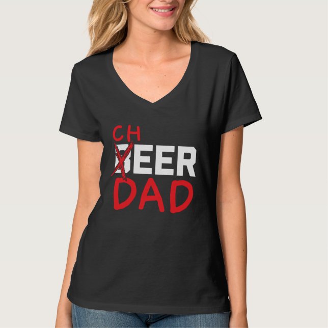 Fathers Day Papa Best Dad Ever Fatherhood Daddy  5 T-Shirt (Vorderseite)