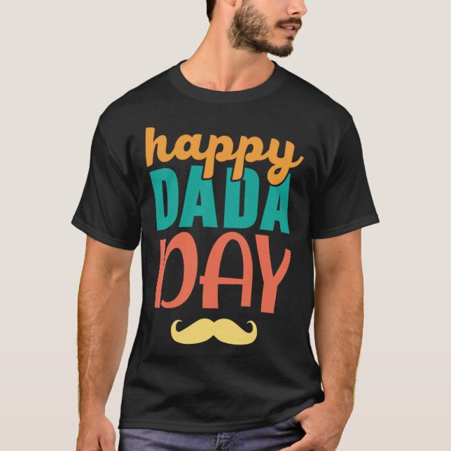 Fathers Day Papa Best Dad Ever Fatherhood Daddy  6 T-Shirt (Vorderseite)