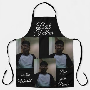 Fathers Day PERSONALIZED All-Over Print Apron Schürze
