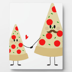 fathers day pizza fotoplatte