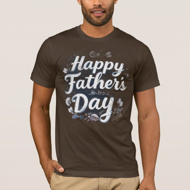 "Father's Day T-Shirt – World's Best Dad | Unique  (Vorderseite)
