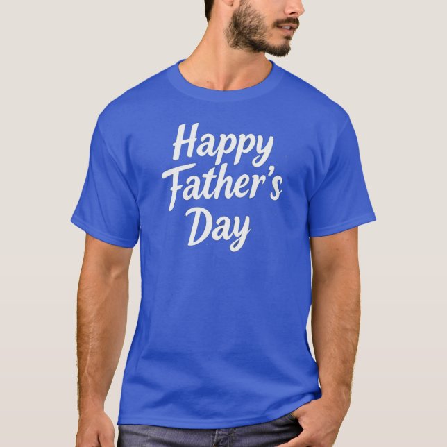 "Father's Day T-Shirt – World's Best Dad | Unique  (Vorderseite)