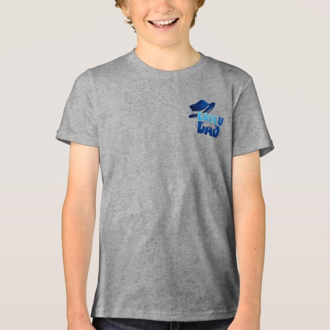 father's day Tri-Blend shirt (Vorderseite)