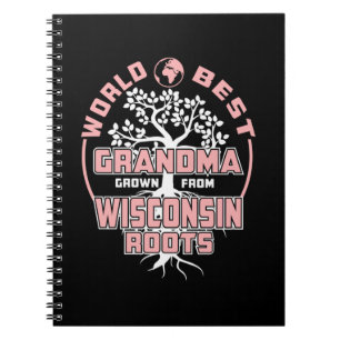 Father's Day World Best Grandma Notizblock