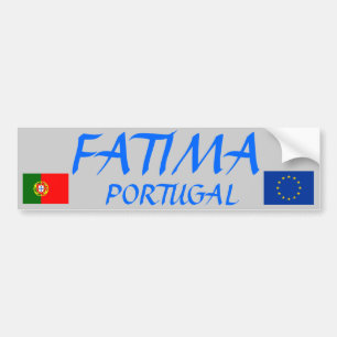 Fatima, Portugal-Autoaufkleber Autoaufkleber