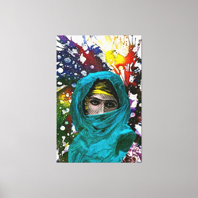 Fatima von Michael Moffa Leinwanddruck (Vorderseite)