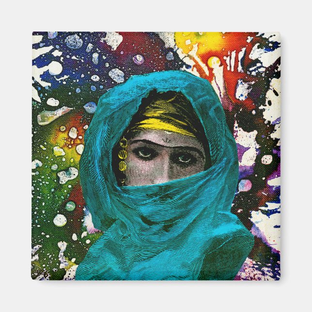 Fatima von Michael Moffa Magnet (Vorne)