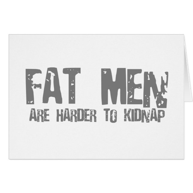 Fatmen sind härter zu entführen (Vorderseite (Horizontal))