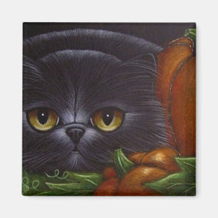 FATschwarzer PERSISCHER CAT-Magnet Magnet