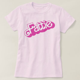 Fattie Plus Größe BBW Fett Girl Retro 90er Jahre S T-Shirt