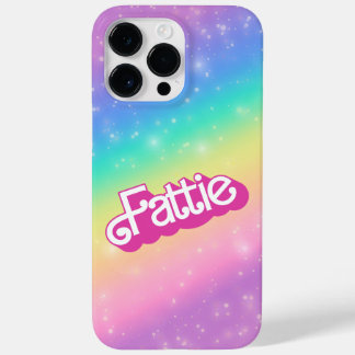 Fattie Plus Größe Regenbogen Retro 90er Nostalgie  Case-Mate iPhone 14 Pro Max Hülle