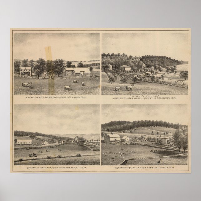 Fauber, Randolph, Dudley, Mish Residenzen Poster (Vorne)