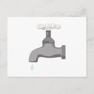 Faucet Postkarte
