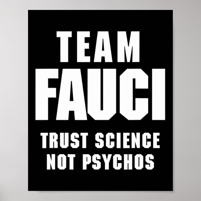 Fauci Anti Trump Dr. Anthony Fauci 2028 Poster (Vorne)