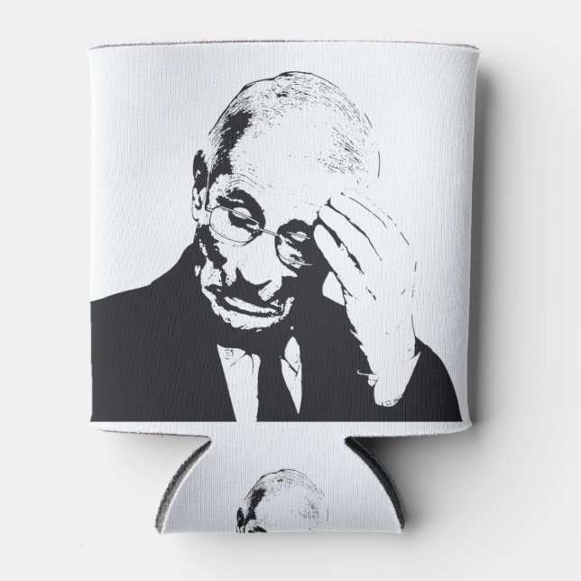 Fauci Facepalm Dosenkühler (Vorderseite)