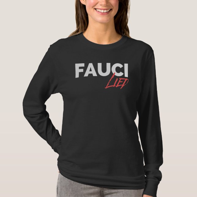 Fauci Lied T-Shirt (Vorderseite)