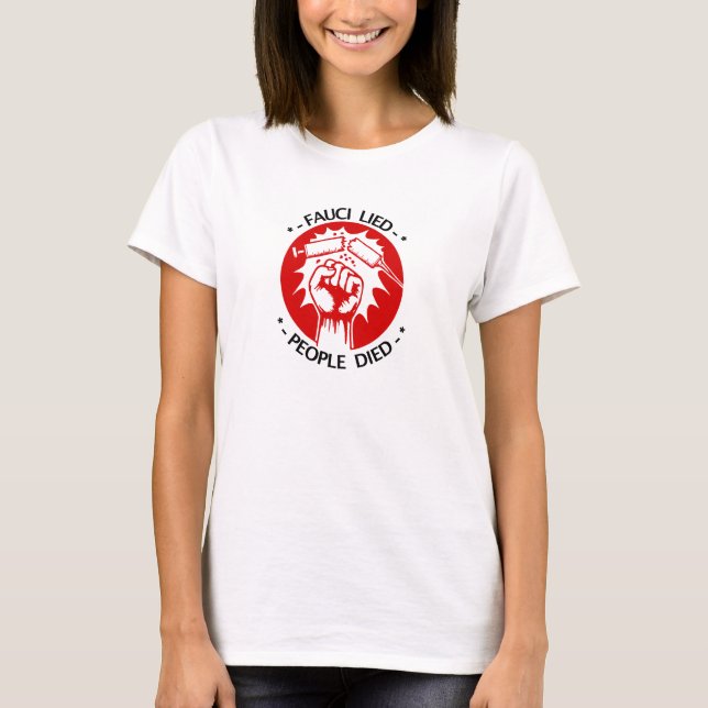 Fauci Lied Women's T - Shirt (Vorderseite)