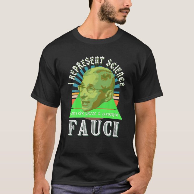 Fauci repräsentieren Wissenschaftler-Assistent geg T-Shirt (Vorderseite)