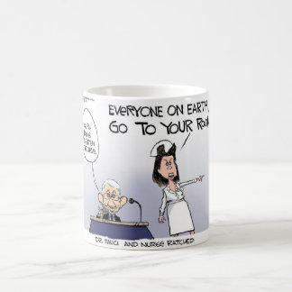 Fauci und Nurse Ratchet Tasse