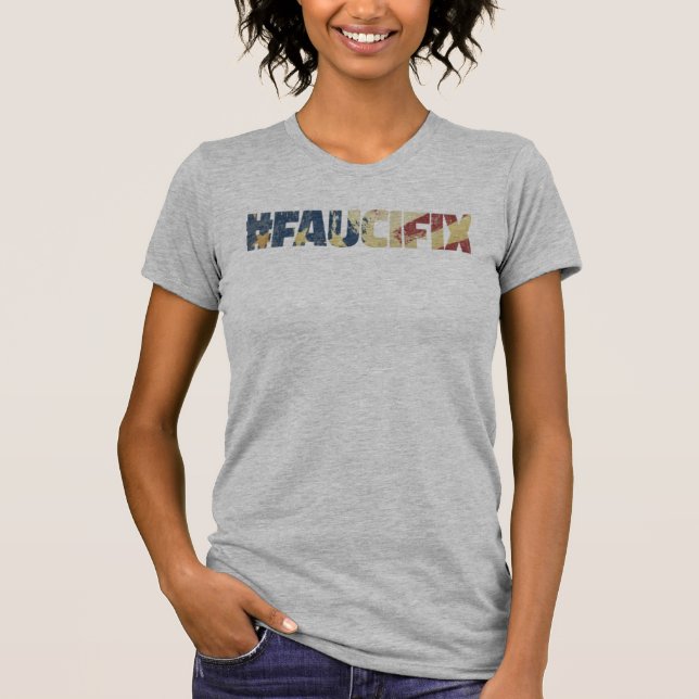#FAUCIFIX Weibliches T-Shirt (Vorderseite)
