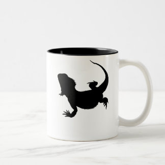 Faule Eidechse Zweifarbige Tasse
