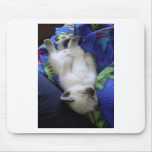 Faule Katze Mousepad