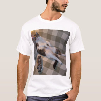 Faule Katze T-Shirt