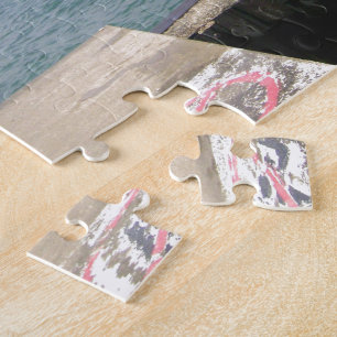 Faulenzen auf dem Steg Puzzle