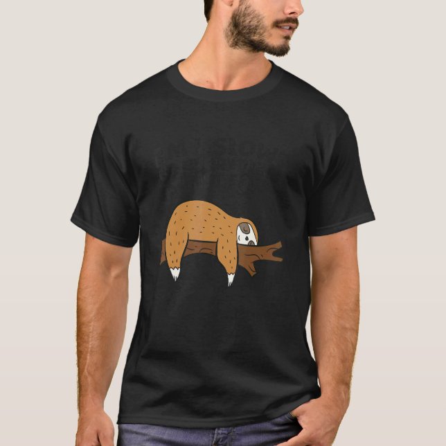 Faulenzen bin ich langsam oder alles ist nur schne T-Shirt (Vorderseite)