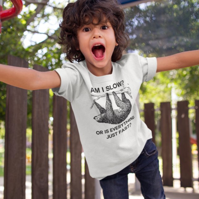 Faulenzen bin ich langsam? T-Shirt (Von Creator hochgeladen)