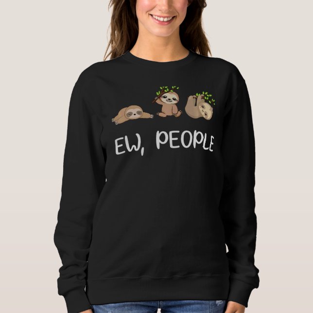 Faulenzer für Kinder Frauen Sweatshirt (Vorderseite)