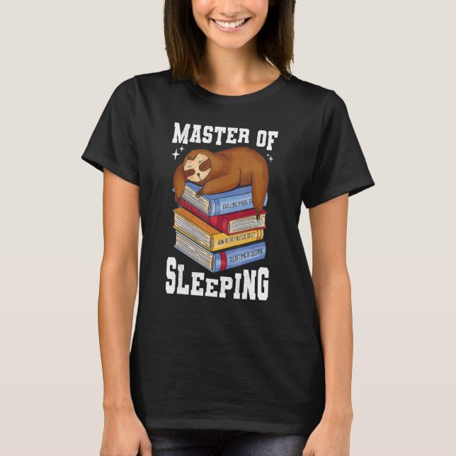 Faulenzer mit Buchmeister T-Shirt (Vorderseite)