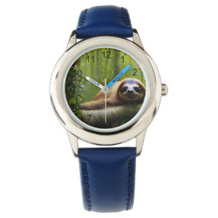 Faulenzer Nachmittag, Kinder beobachten Armbanduhr