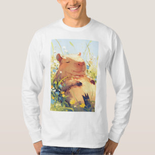 Faulenzer Tage der Capybaras T-Shirt