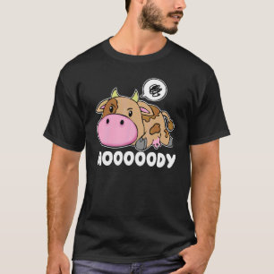 Fauler Milchkuh launischer Färse Bauer Kuh Schloss T-Shirt