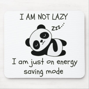 fauler Panda Mousepad