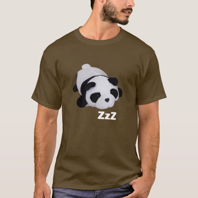 Fauler Panda T-Shirt (Vorderseite)