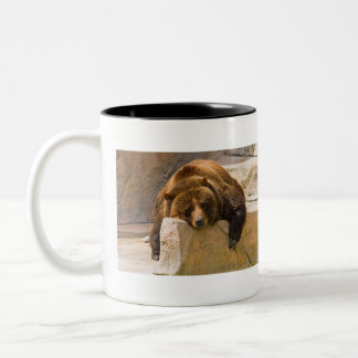 Fauler Tag Zweifarbige Tasse