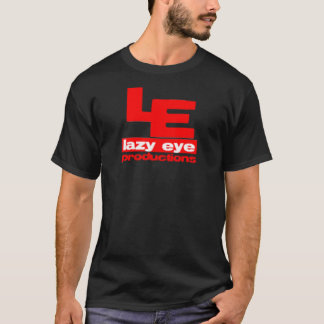 Faules Augen-Logo-Rot T-Shirt