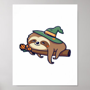 faules Faultier kawaii Classic T-Shirt Poster