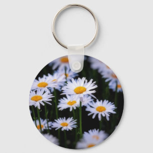 Faules Gänseblümchen Schlüsselanhänger