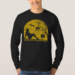 Faules Halloween-Kostüm, ich gebe vor, ein Chicken T-Shirt