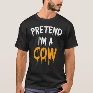 Faules Halloween-Kostüm, tu so, als wäre ich eine T-Shirt