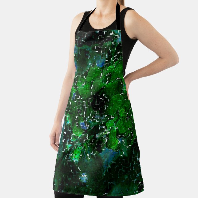 Faules Mosaik aus Wasserbecken der Pflanze Nachtte Schürze (InSitu)